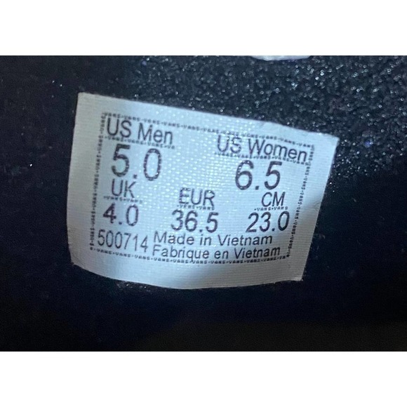 Vans SK8 Hi Sunshine Shoes Multicolor Blue Yellow Red Hi-Top Sneakers size 5 - Picture 8 of 8